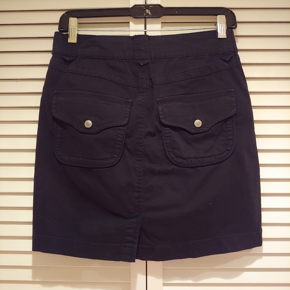 Black Denim Skirt Christopher Blue - Picture 2 of 3